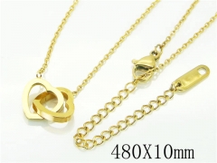 HY Wholesale Necklaces Stainless Steel 316L Jewelry Necklaces-HY19N0411NE