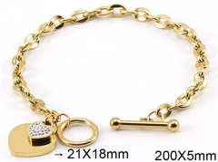 HY Wholesale Steel Stainless Steel 316L Bracelets-HY0082B067