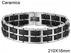 HY Wholesale Steel Stainless Steel 316L Bracelets-HY0087B073