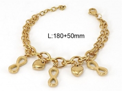 HY Wholesale Steel Stainless Steel 316L Bracelets-HY0082B057