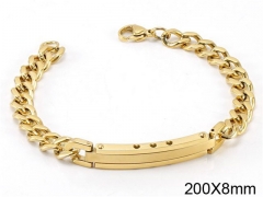 HY Wholesale Steel Stainless Steel 316L Bracelets-HY0082B110