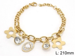 HY Wholesale Steel Stainless Steel 316L Bracelets-HY0082B012