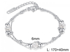 HY Wholesale Bracelets Stainless Steel 316L Bracelets-HY006B071