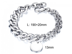 HY Wholesale Bracelets Stainless Steel 316L Bracelets-HY006B522