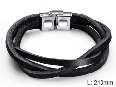 HY Wholesale Jewelry Fashion Bracelets (Leather)-HY006B116