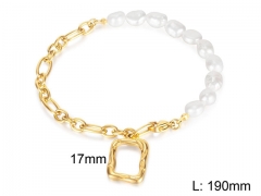 HY Wholesale Bracelets Stainless Steel 316L Bracelets-HY006B076