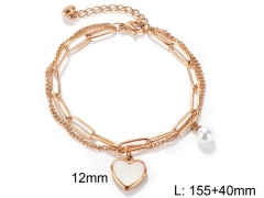 HY Wholesale Bracelets Stainless Steel 316L Bracelets-HY006B039