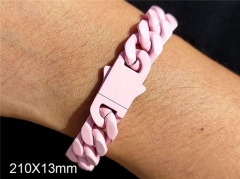 HY Wholesale Bracelets 316L Stainless Steel Jewelry Bracelets-HY0095B007