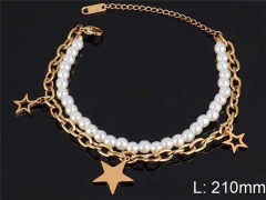 HY Wholesale Bracelets 316L Stainless Steel Jewelry Bracelets-HY0100B039