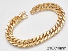 HY Wholesale Bracelets 316L Stainless Steel Jewelry Bracelets-HY0103B041