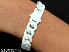 HY Wholesale Bracelets 316L Stainless Steel Jewelry Bracelets-HY0095B008