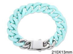 HY Wholesale Bracelets 316L Stainless Steel Jewelry Bracelets-HY0095B032