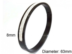 HY Wholesale Bangles Stainless Steel 316L Fashion Bangles-HY0097B167