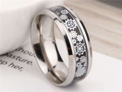 HY Wholesale Rings Jewelry 316L Stainless Steel Popular Rings-HY0096R109