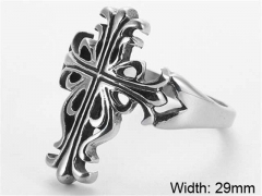 HY Wholesale Rings Jewelry 316L Stainless Steel Popular Rings-HY0103R042