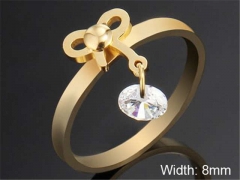 HY Wholesale Rings 316L Stainless Steel Popular Rings-HY0103R150