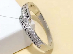 HY Wholesale Rings Jewelry 316L Stainless Steel Popular Rings-HY0096R064