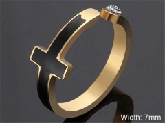 HY Wholesale Rings Jewelry 316L Stainless Steel Popular Rings-HY0103R029