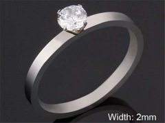 HY Wholesale Rings 316L Stainless Steel Popular Rings-HY0103R036