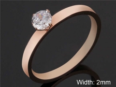 HY Wholesale Rings 316L Stainless Steel Popular Rings-HY0103R034