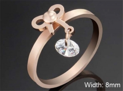 HY Wholesale Rings 316L Stainless Steel Popular Rings-HY0103R149