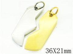 HY Wholesale Pendant 316L Stainless Steel Jewelry Pendant-HY59P0968NE