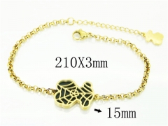 HY Wholesale Bracelets 316L Stainless Steel Jewelry Bracelets-HY90B0472HKE