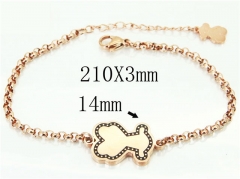 HY Wholesale Bracelets 316L Stainless Steel Jewelry Bracelets-HY90B0476HLX