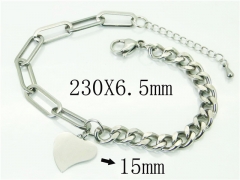 HY Wholesale Bracelets 316L Stainless Steel Jewelry Bracelets-HY59B1021MC