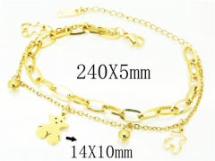 HY Wholesale Bracelets 316L Stainless Steel Jewelry Bracelets-HY02B0056HIW