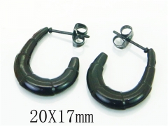 HY Wholesale Earrings Jewelry 316L Stainless Steel Earrings-HY70E0690LB