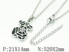 HY Wholesale Necklaces Stainless Steel 316L Jewelry Necklaces-HY90N0261HIS