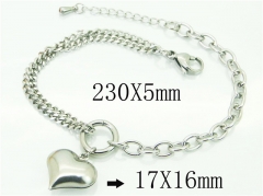 HY Wholesale Bracelets 316L Stainless Steel Jewelry Bracelets-HY59B1046MS