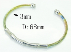 HY Wholesale Bangles Stainless Steel 316L Fashion Bangle-HY38B0651HJD