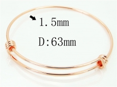 HY Wholesale Bangles Stainless Steel 316L Fashion Bangle-HY38B0687PQ