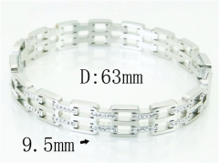 HY Wholesale Bangles Stainless Steel 316L Fashion Bangle-HY19B0964HMS