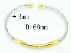 HY Wholesale Bangles Stainless Steel 316L Fashion Bangle-HY38B0654HJD