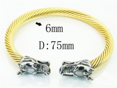 HY Wholesale Bangles Stainless Steel 316L Fashion Bangle-HY38B0749HNZ