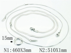 HY Wholesale Necklaces Stainless Steel 316L Jewelry Necklaces-HY59N0104OZ