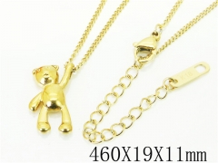 HY Wholesale Necklaces Stainless Steel 316L Jewelry Necklaces-HY32N0586ND