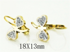 HY Wholesale Earrings 316L Stainless Steel Fashion Jewelry Earrings-HY67E0506KF