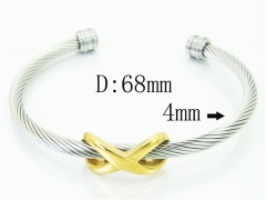 HY Wholesale Bangles Stainless Steel 316L Fashion Bangle-HY38B0730HLA