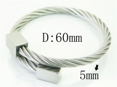 HY Wholesale Bangles Stainless Steel 316L Fashion Bangle-HY38B0714HHD