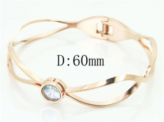 HY Wholesale Bangles Stainless Steel 316L Fashion Bangle-HY19B0973HKA