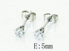 HY Wholesale Earrings 316L Stainless Steel Fashion Jewelry Earrings-HY81E0515JIC