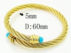 HY Wholesale Bangles Stainless Steel 316L Fashion Bangle-HY38B0707HJF