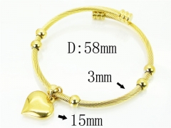 HY Wholesale Bangles Stainless Steel 316L Fashion Bangle-HY38B0677HME