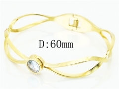 HY Wholesale Bangles Stainless Steel 316L Fashion Bangle-HY19B0972HKQ