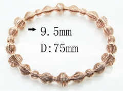 HY Wholesale Bangles Stainless Steel 316L Fashion Bangle-HY38B0642HKS