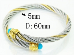 HY Wholesale Bangles Stainless Steel 316L Fashion Bangle-HY38B0705HJX